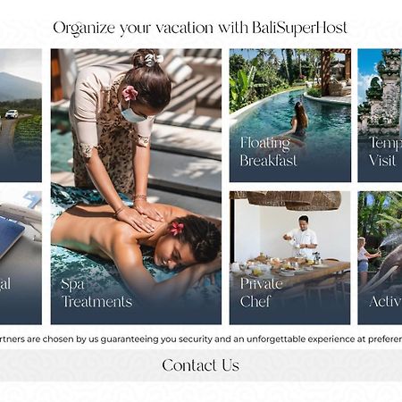 Villa Oiseau Paradis By Balisuperhost Убуд Екстер'єр фото
